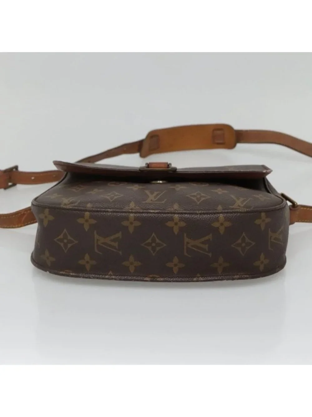 Authentic LOUIS VUITTON Monogram Monogram Saint Cloud GM Shoulder Bag M51242